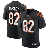 NFL Mitchell Tinsley Cincinnati Bengals Team Game Jersey - Black
