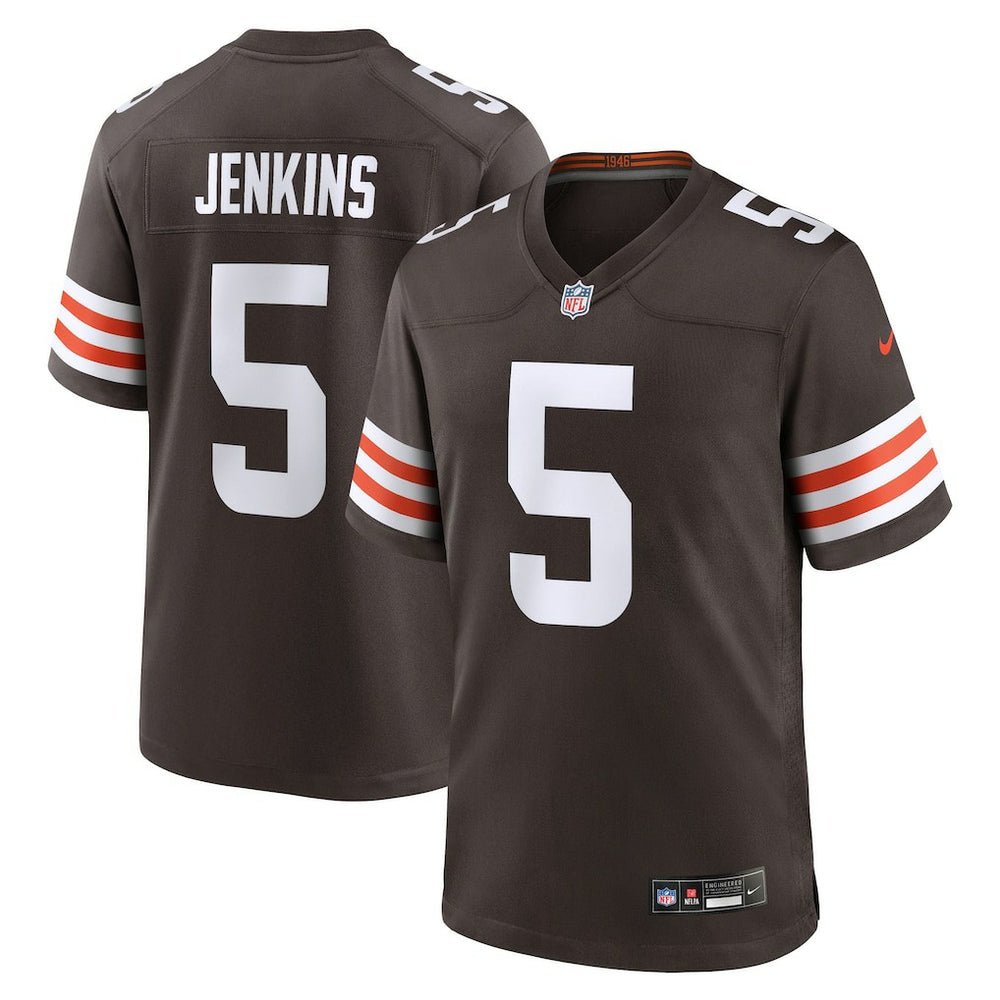 NFL Rayshawn Jenkins Cleveland Browns Team Game Jersey - Brown