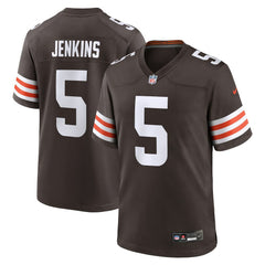 NFL Rayshawn Jenkins Cleveland Browns Team Game Jersey - Brown