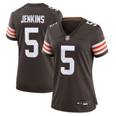 NFL Rayshawn Jenkins Cleveland Browns Women's Team Game Jersey - Brown