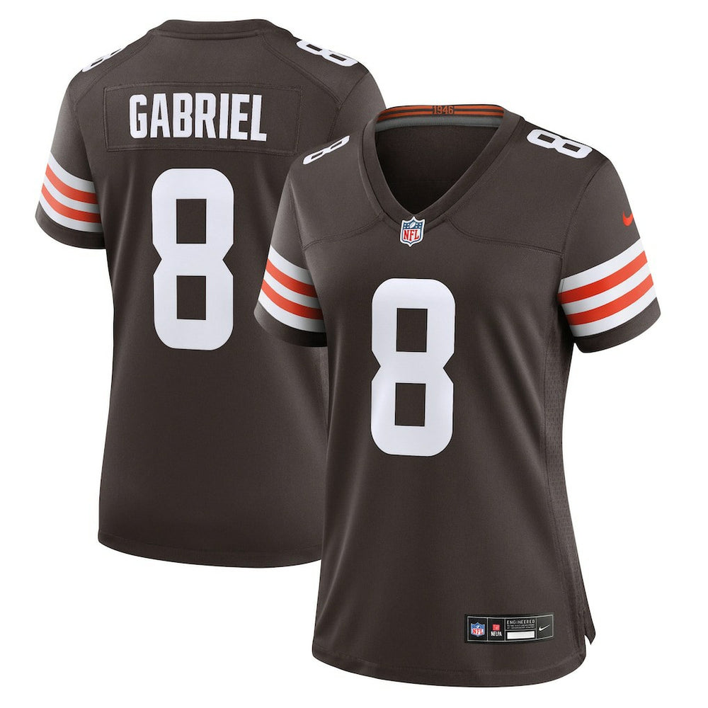 NFL Dillon Gabriel Cleveland Browns Women's Team Game Jersey - Brown