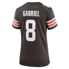 NFL Dillon Gabriel Cleveland Browns Women's Team Game Jersey - Brown