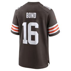 NFL Isaiah Bond Cleveland Browns Team Game Jersey - Brown