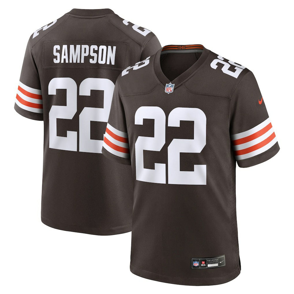 NFL Dylan Sampson Cleveland Browns Team Game Jersey - Brown