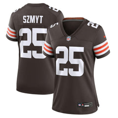 NFL Andre Szmyt Cleveland Browns Women's Team Game Jersey - Brown