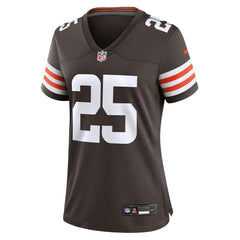 NFL Andre Szmyt Cleveland Browns Women's Team Game Jersey - Brown