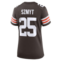 NFL Andre Szmyt Cleveland Browns Women's Team Game Jersey - Brown