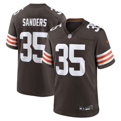 NFL Raheim Sanders Cleveland Browns Team Game Jersey - Brown