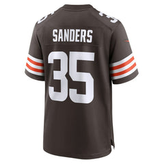 NFL Raheim Sanders Cleveland Browns Team Game Jersey - Brown