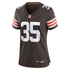 NFL Raheim Sanders Cleveland Browns Women's Team Game Jersey - Brown