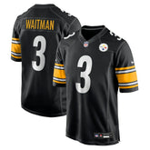 Corliss Waitman Pittsburgh Steelers Team Game Jersey Black