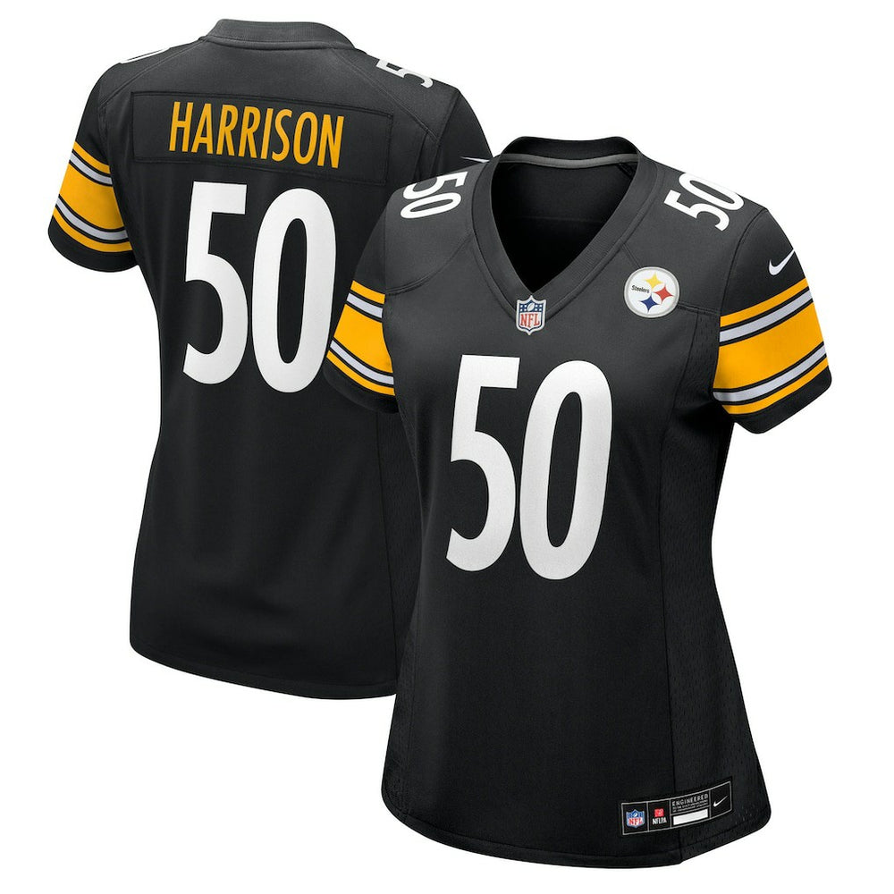 NFL Malik Harrison Pittsburgh Steelers Women's Team Game Jersey - Black