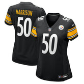NFL Malik Harrison Pittsburgh Steelers Women's Team Game Jersey - Black