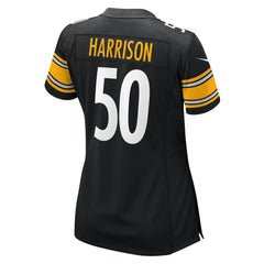NFL Malik Harrison Pittsburgh Steelers Women's Team Game Jersey - Black