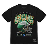 Philadelphia Eagles Unisex Classic Helmet T-Shirt Black