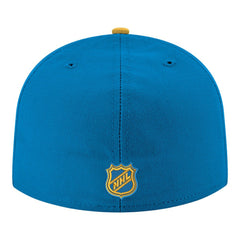 NHL St. Louis Blues New Era Core Logo Two-Tone 59FIFTY Fitted Hat - Blue