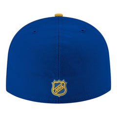 NHL Buffalo Sabres New Era Core Logo Two-Tone 59FIFTY Fitted Hat - Royal