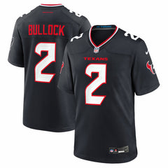NFL Calen Bullock Houston Texans Team Game Jersey - Navy