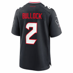 NFL Calen Bullock Houston Texans Team Game Jersey - Navy
