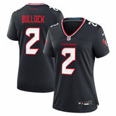 NFL Calen Bullock Houston Texans Women's Team Game Jersey - Navy