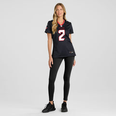 NFL Calen Bullock Houston Texans Women's Team Game Jersey - Navy