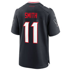 NFL Tremon Smith Houston Texans Team Game Jersey - Navy