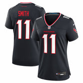 NFL Tremon Smith Houston Texans Women's Team Game Jersey - Navy