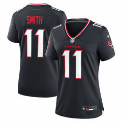 NFL Tremon Smith Houston Texans Women's Team Game Jersey - Navy