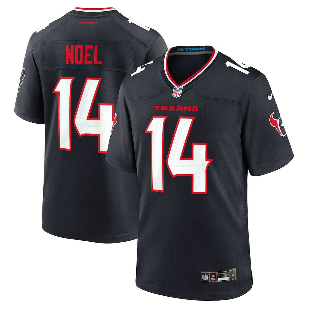 NFL Jaylin Noel Houston Texans Team Game Jersey - Navy