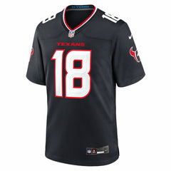 NFL Graham Mertz Houston Texans Team Game Jersey - Navy