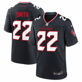 NFL Jaylin Smith Houston Texans Team Game Jersey - Navy