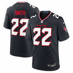 NFL Jaylin Smith Houston Texans Team Game Jersey - Navy
