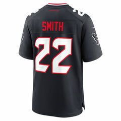 NFL Jaylin Smith Houston Texans Team Game Jersey - Navy