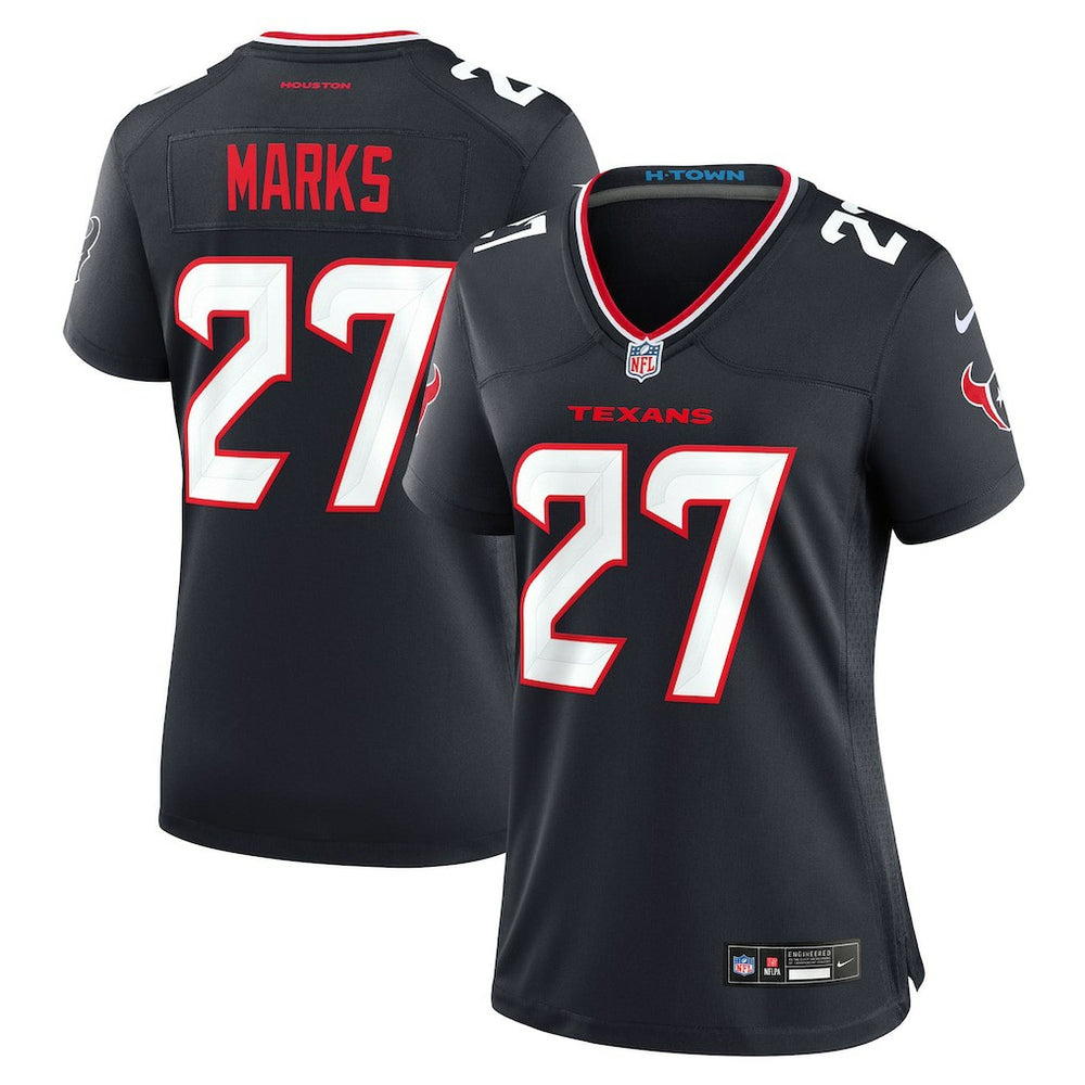 NFL Woody Marks Houston Texans Women's Team Game Jersey - Navy