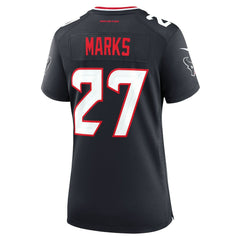 NFL Woody Marks Houston Texans Women's Team Game Jersey - Navy