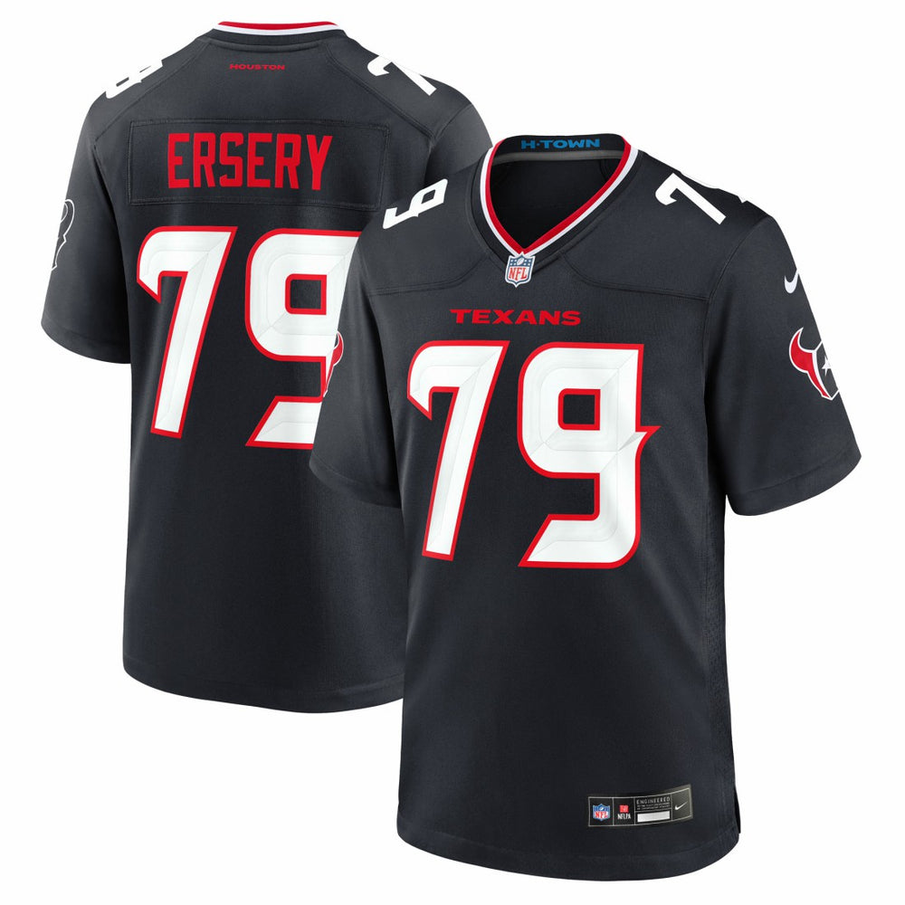 NFL Aireontae Ersery Houston Texans Team Game Jersey - Navy