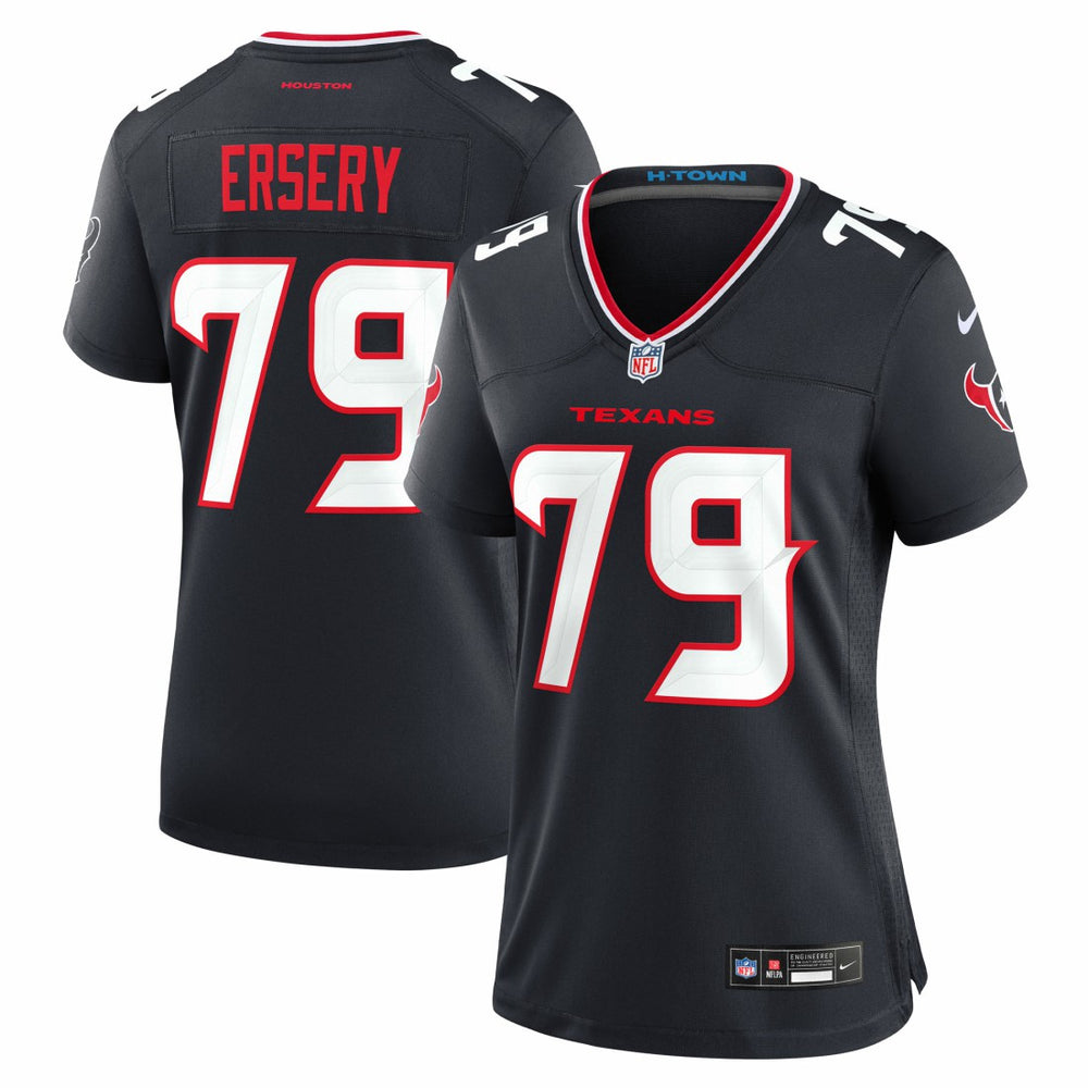 NFL Aireontae Ersery Houston Texans Women's Team Game Jersey - Navy
