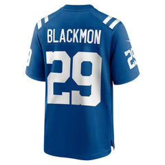 NFL Mekhi Blackmon Indianapolis Colts Team Game Jersey - Royal