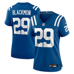 NFL Mekhi Blackmon Indianapolis Colts Women's Team Game Jersey - Royal