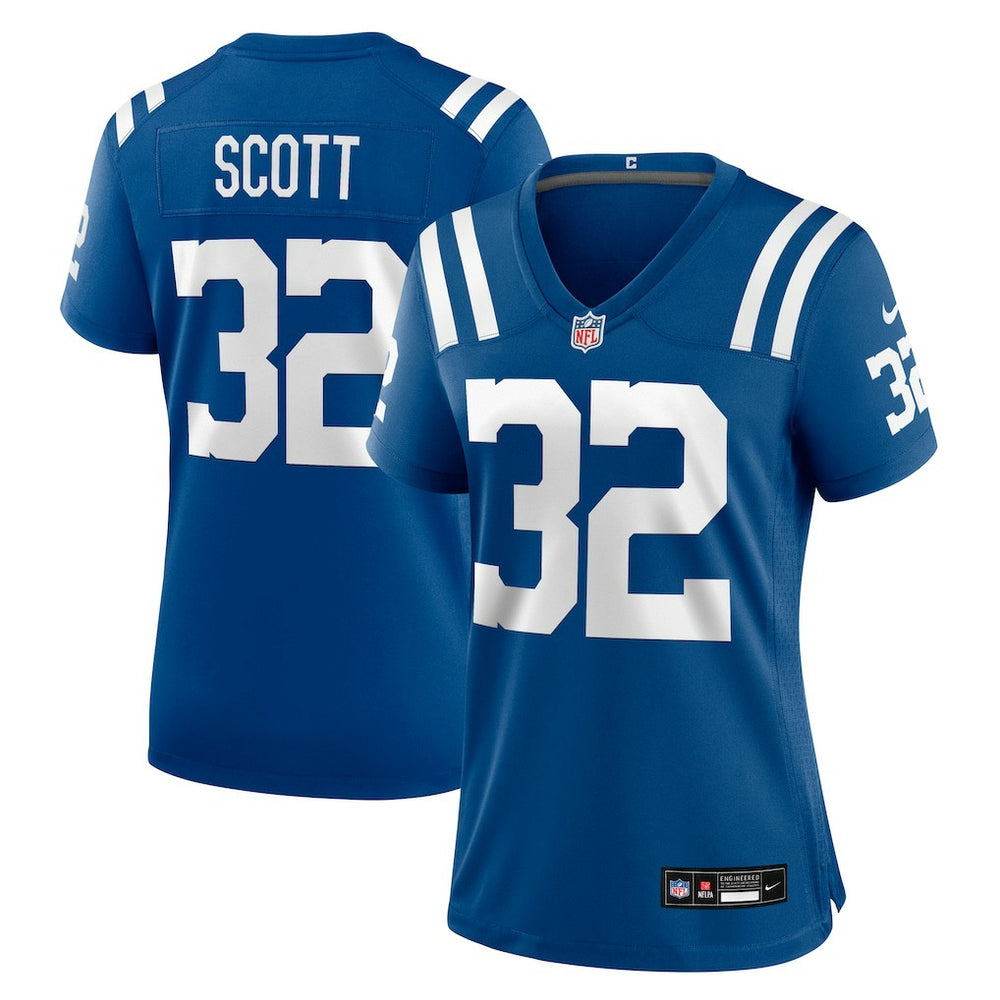 NFL Daniel Scott Indianapolis Colts Women's Team Game Jersey - Royal