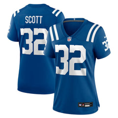 NFL Daniel Scott Indianapolis Colts Women's Team Game Jersey - Royal