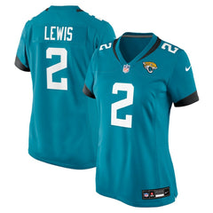 NFL Jourdan Lewis Jacksonville Jaguars Women's Team Game Jersey - Teal