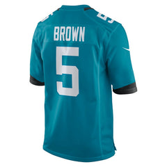 NFL Dyami Brown Jacksonville Jaguars Team Game Jersey - Teal