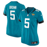 NFL Dyami Brown Jacksonville Jaguars Women's Team Game Jersey - Teal