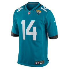 NFL Nick Mullens Jacksonville Jaguars Team Game Jersey - Teal