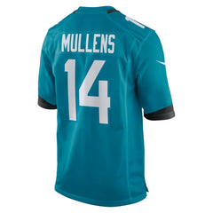 NFL Nick Mullens Jacksonville Jaguars Team Game Jersey - Teal