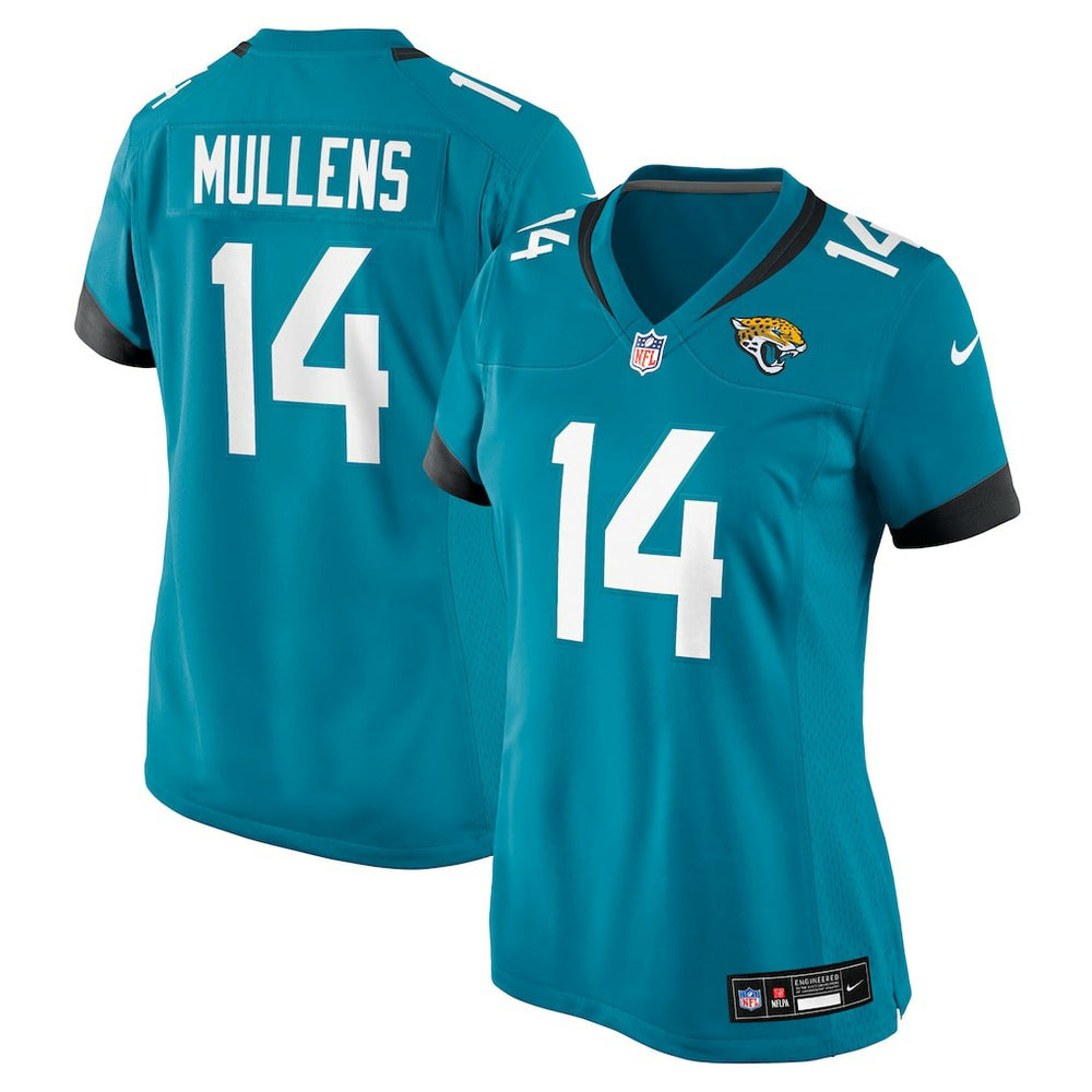 NFL Nick Mullens Jacksonville Jaguars Women's Team Game Jersey - Teal