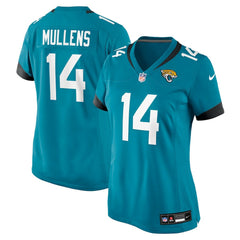 NFL Nick Mullens Jacksonville Jaguars Women's Team Game Jersey - Teal