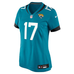 NFL Tim Patrick Jacksonville Jaguars Women's Team Game Jersey - Teal