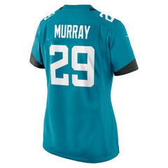 NFL Eric Murray Jacksonville Jaguars Women's Team Game Jersey - Teal
